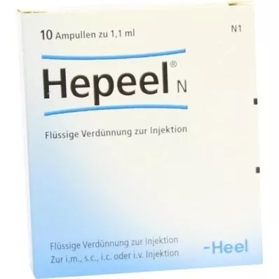 HEPEEL N Ampolas, 10 unid