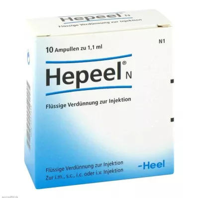 HEPEEL N Ampolas, 10 unid HEPEEL N Ampolas, 10 unid