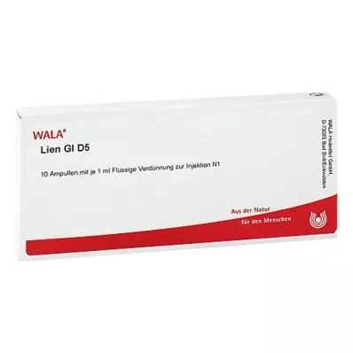 LIEN GL D 5 ampolas, 10X1 ml