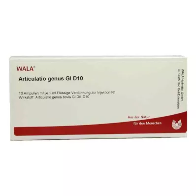 ARTICULATIO género GL D 10 ampolas, 10X1 ml