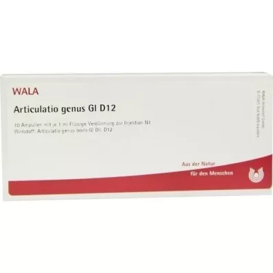 ARTICULATIO género GL D 12 ampolas, 10X1 ml