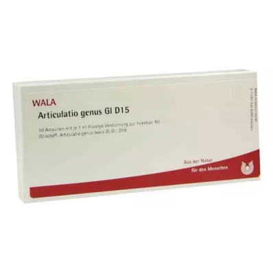 ARTICULATIO género GL D 15 ampolas, 10X1 ml ARTICULATIO género GL D 15 ampolas, 10X1 ml