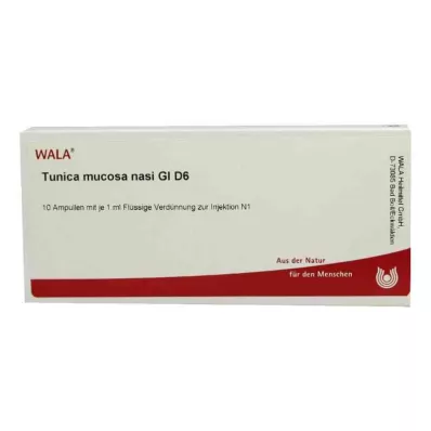 TUNICA mucosa nasi GL D 6 ampolas, 10X1 ml TUNICA mucosa nasi GL D 6 ampolas, 10X1 ml