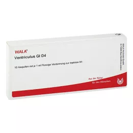 VENTRICULUS GL D 4 ampolas, 10X1 ml