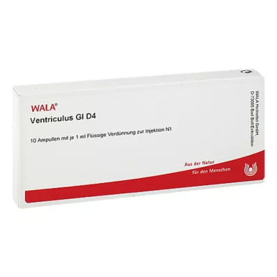 VENTRICULUS GL D 4 ampolas, 10X1 ml VENTRICULUS GL D 4 ampolas, 10X1 ml