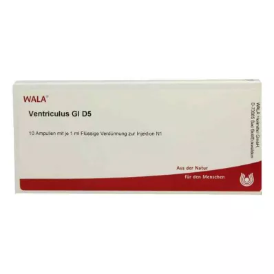 VENTRICULUS GL D 5 ampolas, 10X1 ml VENTRICULUS GL D 5 ampolas, 10X1 ml