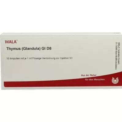 THYMUS GLANDULA GL D 8 ampolas, 10X1 ml