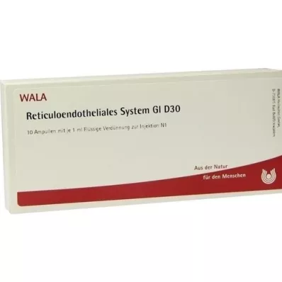 RETICULOENDOTHELIALES Sistema GL D 30 ampolas, 10X1 ml