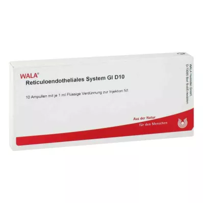 RETICULOENDOTHELIALES Sistema GL D 10 ampolas, 10X1 ml RETICULOENDOTHELIALES Sistema GL D 10 ampolas, 10X1 ml