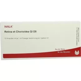 RETINA ET Chorioidea GL D 5 ampolas, 10X1 ml