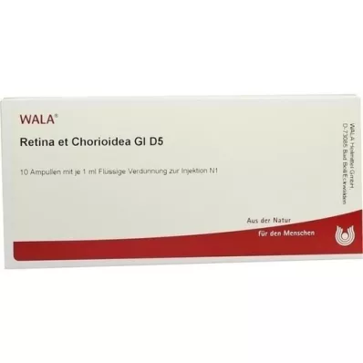 RETINA ET Chorioidea GL D 5 ampolas, 10X1 ml