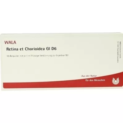RETINA ET Chorioidea GL D 6 ampolas, 10X1 ml