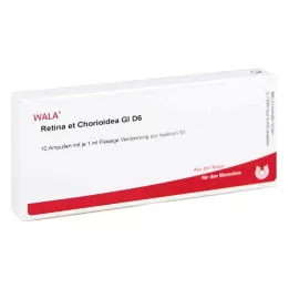 RETINA ET Chorioidea GL D 6 ampolas, 10X1 ml