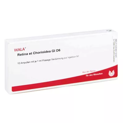 RETINA ET Chorioidea GL D 6 ampolas, 10X1 ml
