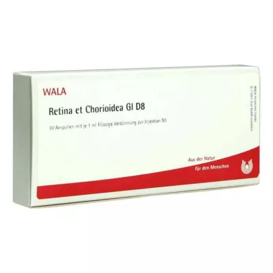 RETINA ET Chorioidea GL D 8 ampolas, 10X1 ml