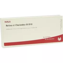 RETINA ET Chorioidea GL D 10 ampolas, 10X1 ml