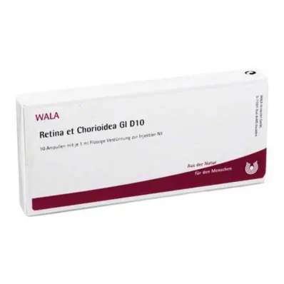 RETINA ET Chorioidea GL D 10 ampolas, 10X1 ml