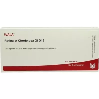 RETINA ET Chorioidea GL D 15 ampolas, 10X1 ml