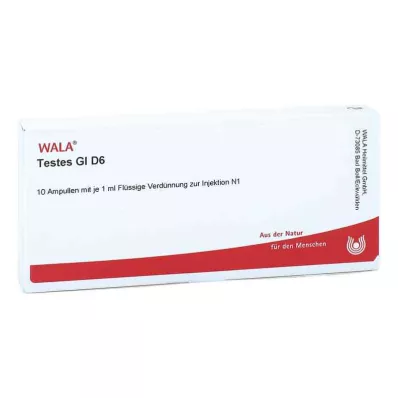 TESTES GL D 6 ampolas, 10X1 ml