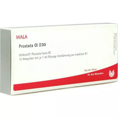 PROSTATA GL D 30 ampolas, 10X1 ml PROSTATA GL D 30 ampolas, 10X1 ml