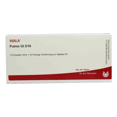 PULMO GL D 10 ampolas, 10X1 ml
