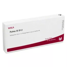PULMO GL D 12 ampolas, 10X1 ml