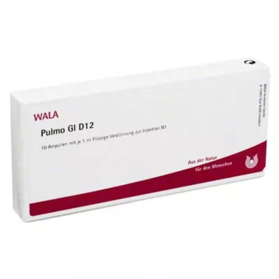 PULMO GL D 12 ampolas, 10X1 ml