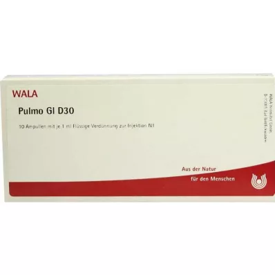 PULMO GL D 30 ampolas, 10X1 ml