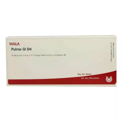 Ampolas Pulmo Gl D4 (10x1 ml) Ampolas Pulmo Gl D4 (10x1 ml)
