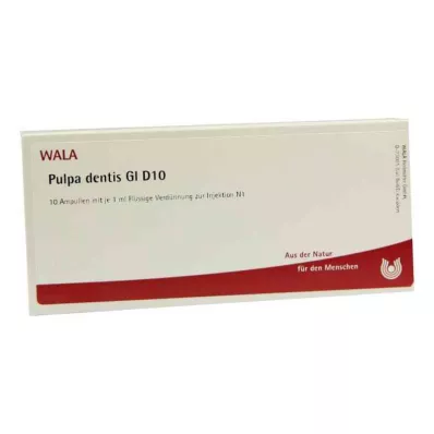 PULPA DENTIS GL D 10 ampolas, 10X1 ml PULPA DENTIS GL D 10 ampolas, 10X1 ml