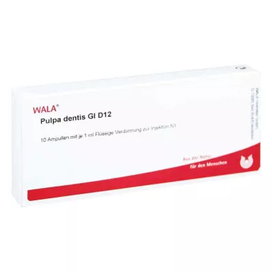 PULPA DENTIS GL D 12 ampolas, 10X1 ml PULPA DENTIS GL D 12 ampolas, 10X1 ml