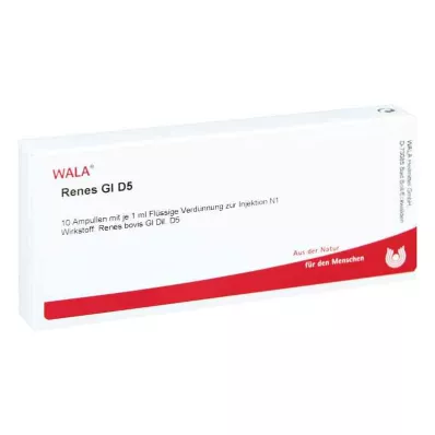 RENES GL D 5 ampolas, 10X1 ml