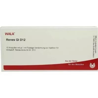 RENES GL D 12 ampolas, 10X1 ml RENES GL D 12 ampolas, 10X1 ml