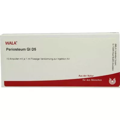 PERIOSTEUM GL D 5 ampolas, 10X1 ml PERIOSTEUM GL D 5 ampolas, 10X1 ml