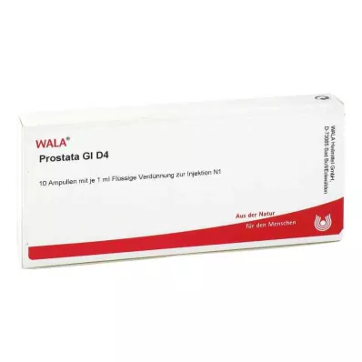 PROSTATA GL D 4 ampolas, 10X1 ml PROSTATA GL D 4 ampolas, 10X1 ml