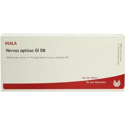 NERVUS OPTICUS GL D 8 ampolas, 10X1 ml