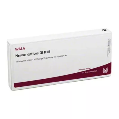 NERVUS OPTICUS GL D 15 ampolas, 10X1 ml