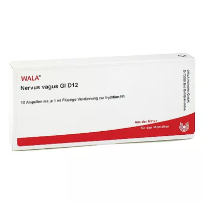 NERVUS VAGUS GL D 12 ampolas, 10X1 ml NERVUS VAGUS GL D 12 ampolas, 10X1 ml