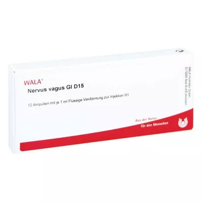 NERVUS VAGUS GL D 15 ampolas, 10X1 ml NERVUS VAGUS GL D 15 ampolas, 10X1 ml