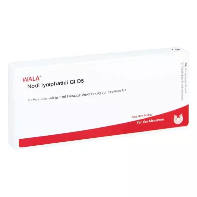 NODI lymphatici GL D 5 ampolas, 10X1 ml NODI lymphatici GL D 5 ampolas, 10X1 ml