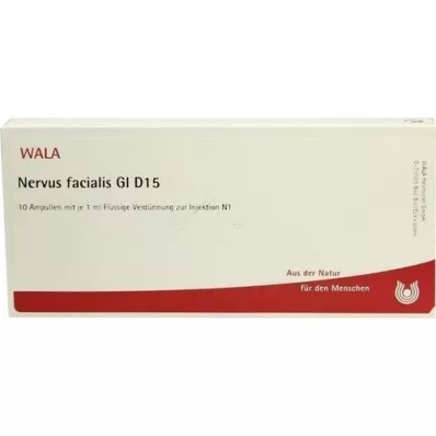 NERVUS FACIALIS GL D 15 ampolas, 10X1 ml