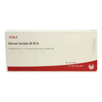 NERVUS FACIALIS GL D 15 ampolas, 10X1 ml