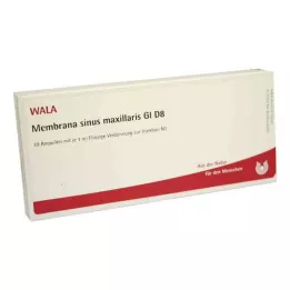 MEMBRANA sinus maxillaris GL D 8 ampolas, 10X1 ml