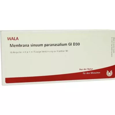 MEMBRANA sinuum paransalium GL D 30 ampolas, 10X1 ml