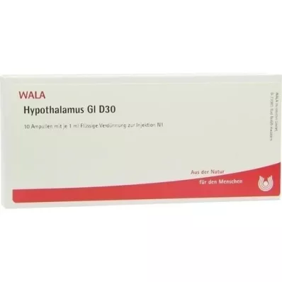 HYPOTHALAMUS GL D 30 ampolas, 10X1 ml