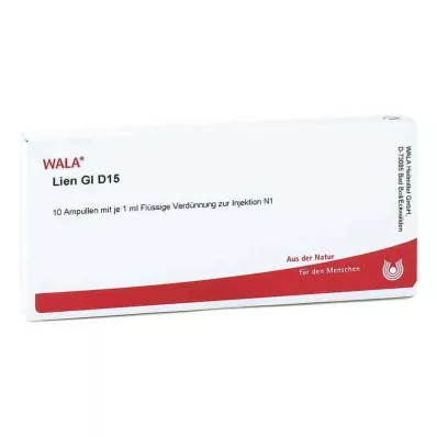 LIEN GL D 15 ampolas, 10X1 ml LIEN GL D 15 ampolas, 10X1 ml
