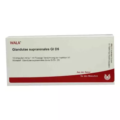 GLANDULAE SUPRARENALES GL D 5 ampolas, 10X1 ml