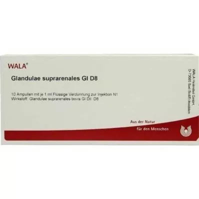 GLANDULAE SUPRARENALES GL D 8 ampolas, 10X1 ml GLANDULAE SUPRARENALES GL D 8 ampolas, 10X1 ml