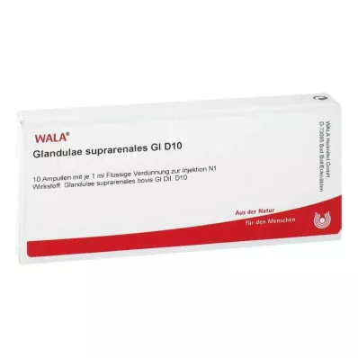 GLANDULAE SUPRARENALES GL D 10 ampolas, 10X1 ml GLANDULAE SUPRARENALES GL D 10 ampolas, 10X1 ml