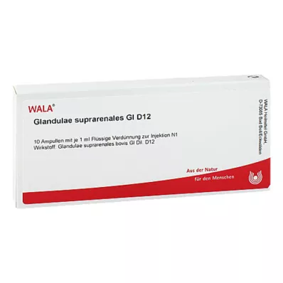 GLANDULAE SUPRARENALES GL D 12 ampolas, 10X1 ml GLANDULAE SUPRARENALES GL D 12 ampolas, 10X1 ml